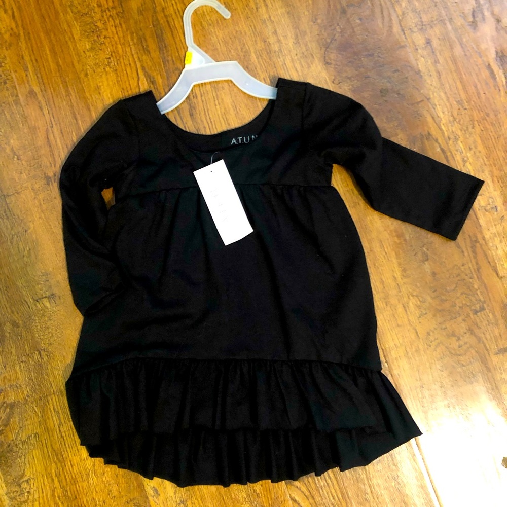 Toddler black dress